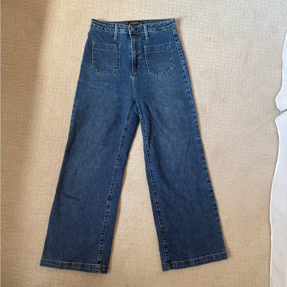 Just Black Dark Blue Denim Jeans, Size 27